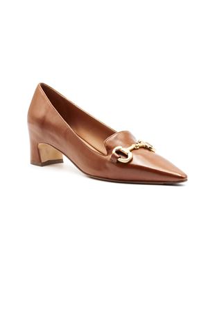 Décolleté in pelle liscia color cuoio MARA BINI | V431CORTECCIA